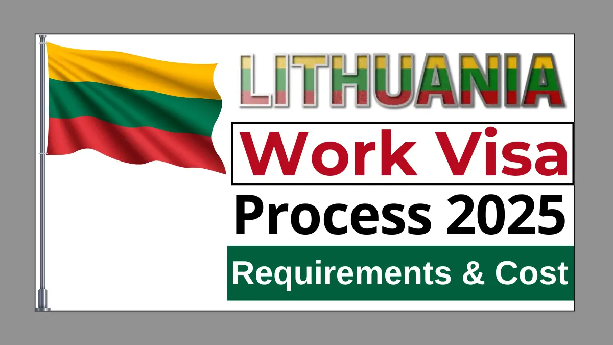 Lithuania Work Visa Process Dec 2025: Requirements, Cost & Application Process